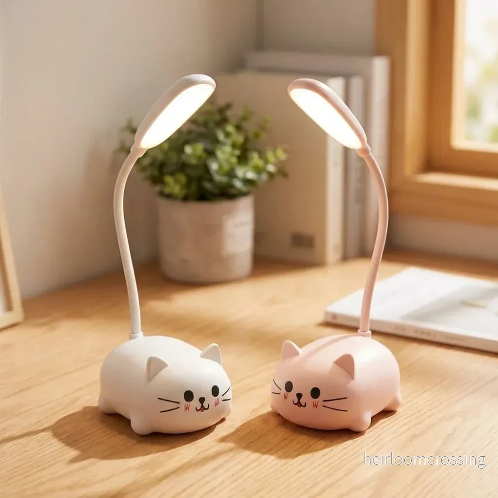 Kompakt USB-skrivbordslampa – Deskpurr