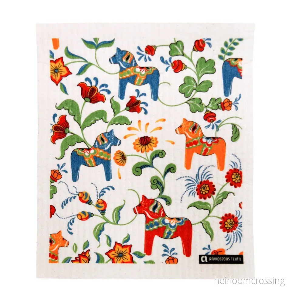 Leksand Mini disktrasa – offwhite 17 × 20 cm
