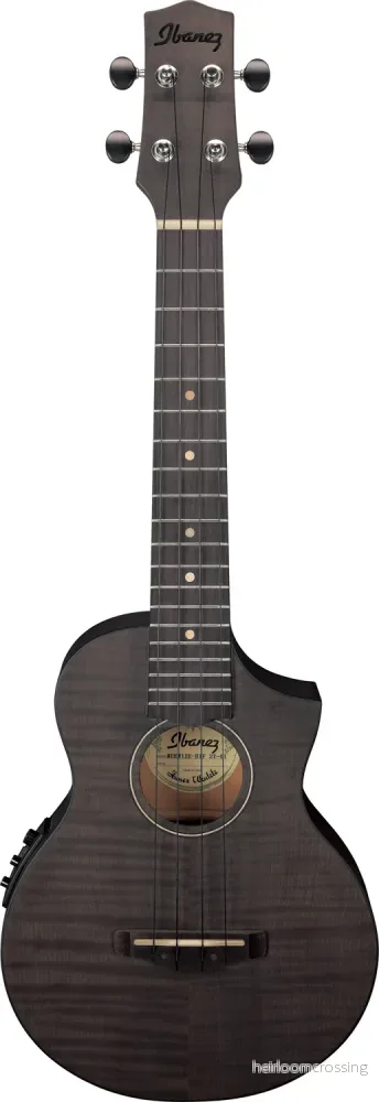 Black Ice Flat – Konsertukulele Black Ice Flat – Konsertukulele