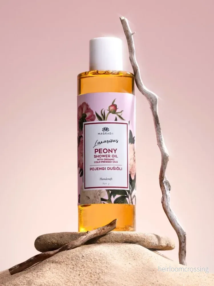 Duscholja med Pion och Ekologiska Fruktoljor, 200 ml