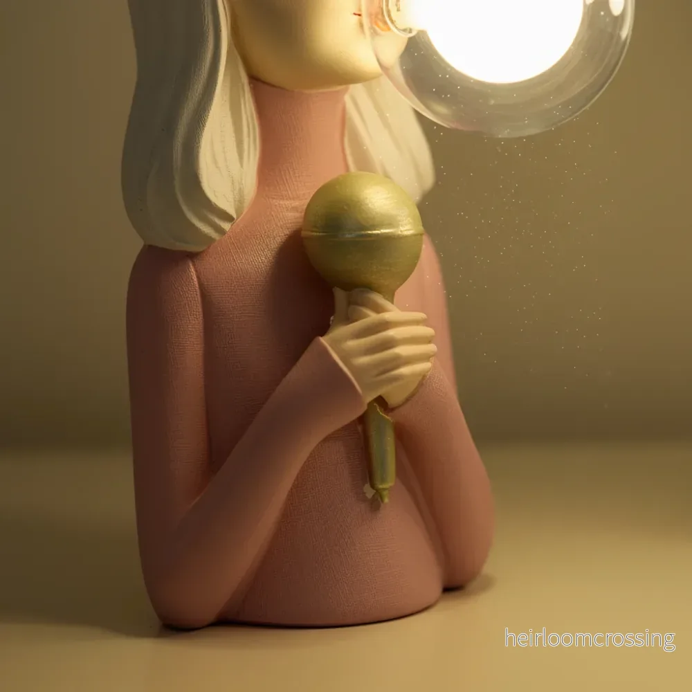 Dekorativ lampa med glasrör - CozyMuse - Bild 3
