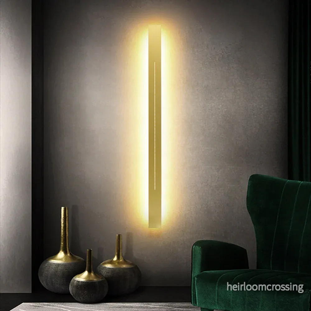 LumaGold | Modern LED-vägglampa för en elegant atmosfär