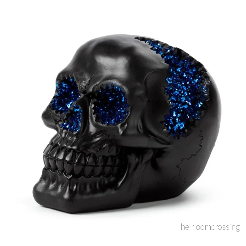 Black Geode Skull Blue - Bild 2