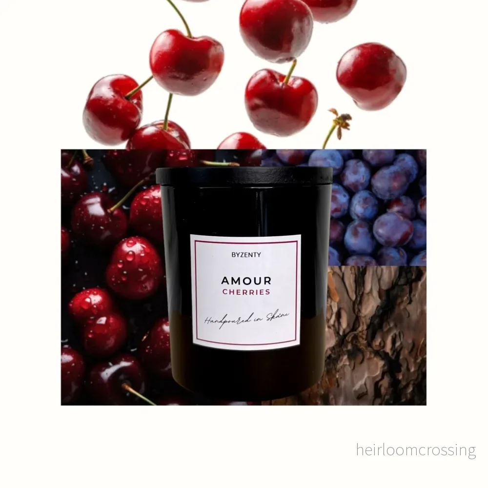 Amour Cherries Scented Candle Amour Cherries Scented Candle