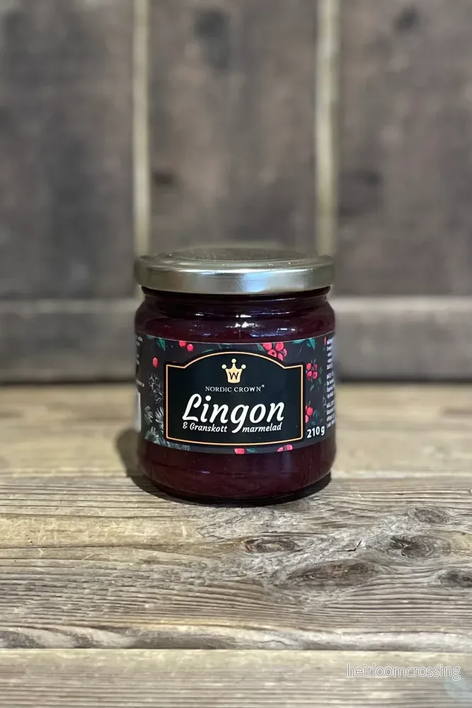 Lingon & granskottsmarmelad Nordic Crown