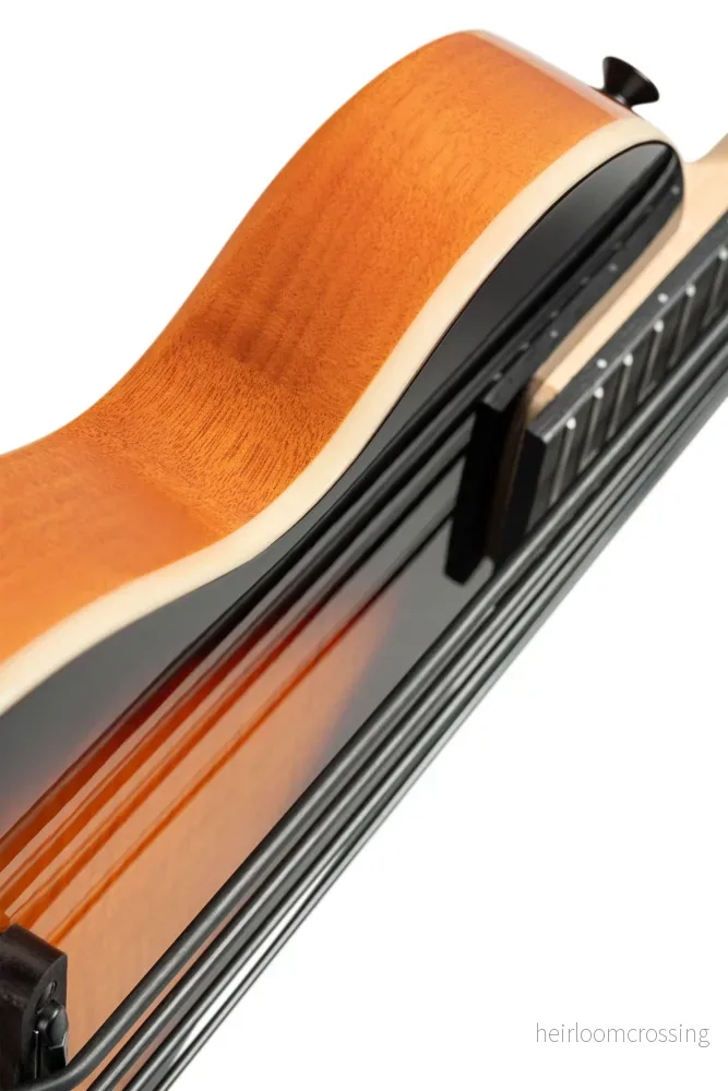 Ukulelebass, solid body - Tobacco Sunburst. - Bild 3