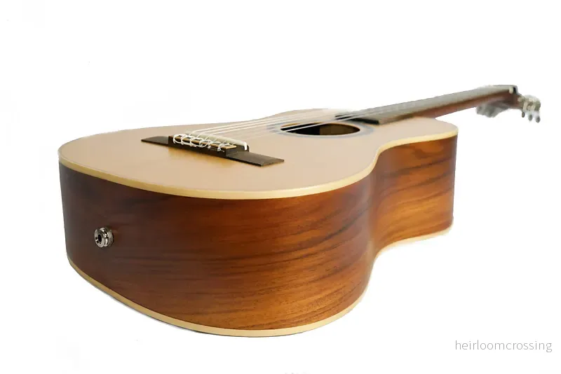 Journey Instruments OC520L First Class – Vänsterhänt klassisk gitarr i cederträ och ebenholts - Bild 3