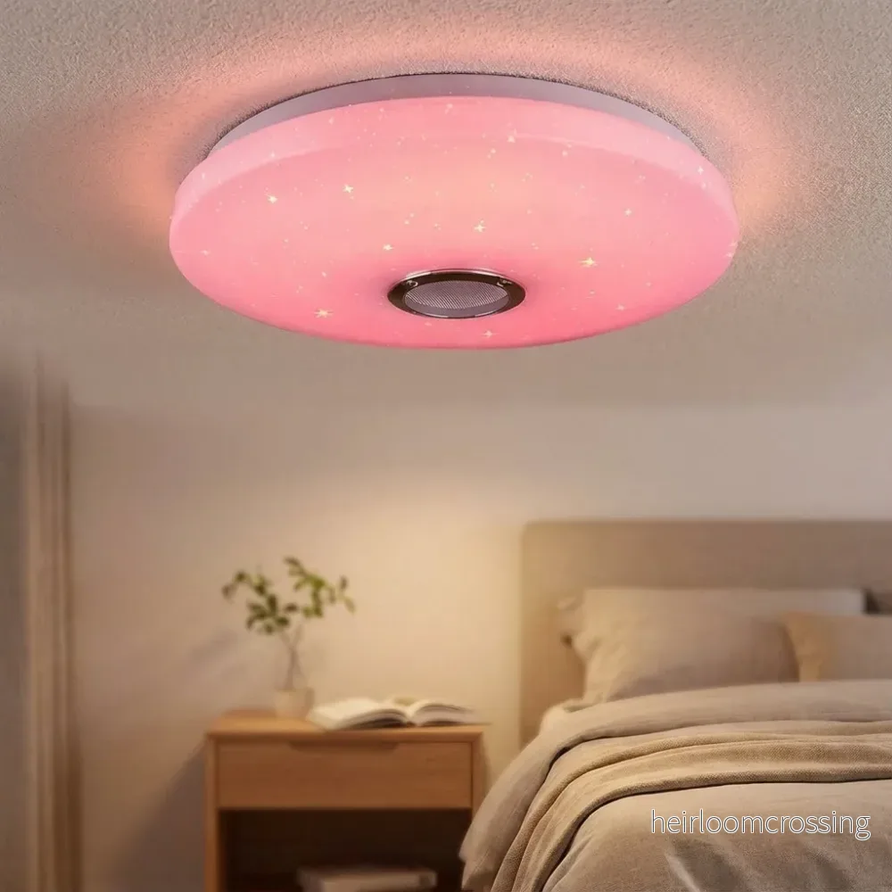 Appstyrd taklampa – Radiomuse Appstyrd taklampa – Radiomuse