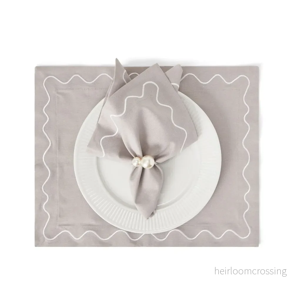 Double Pearl Napkin Ring - Bild 3