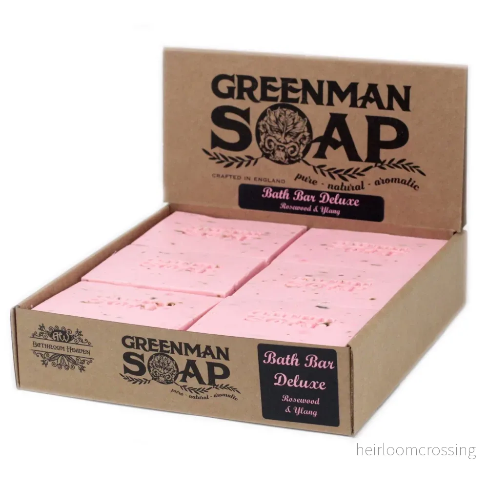 Greenman tvål 100 g – Rosewood & Ylang Greenman tvål 100 g – Rosewood & Ylang