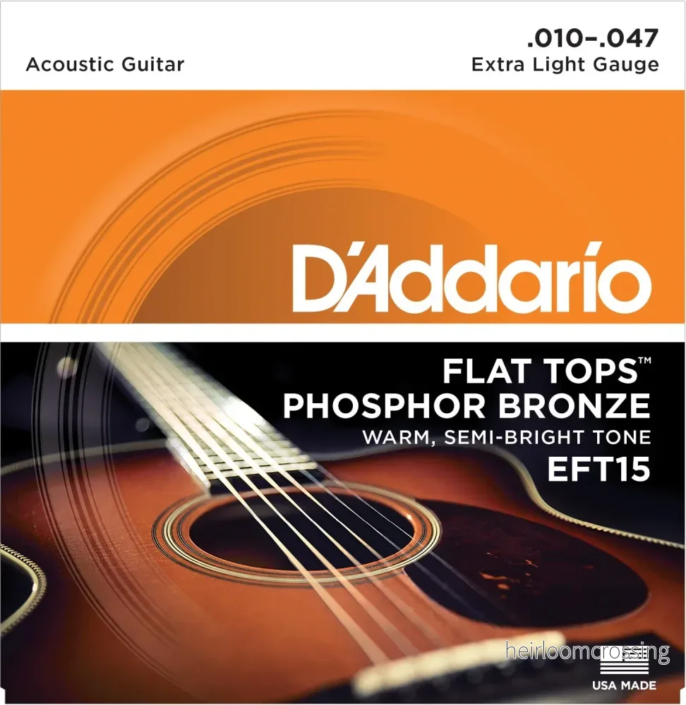 Flat top fosforbrons Flat top fosforbrons