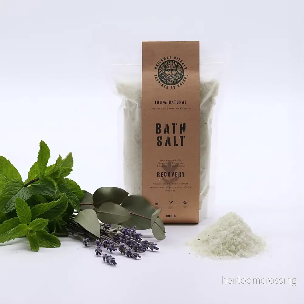 Greenman Rituals Epsom-badsalt 800 g (olika sorter) - Bild 2