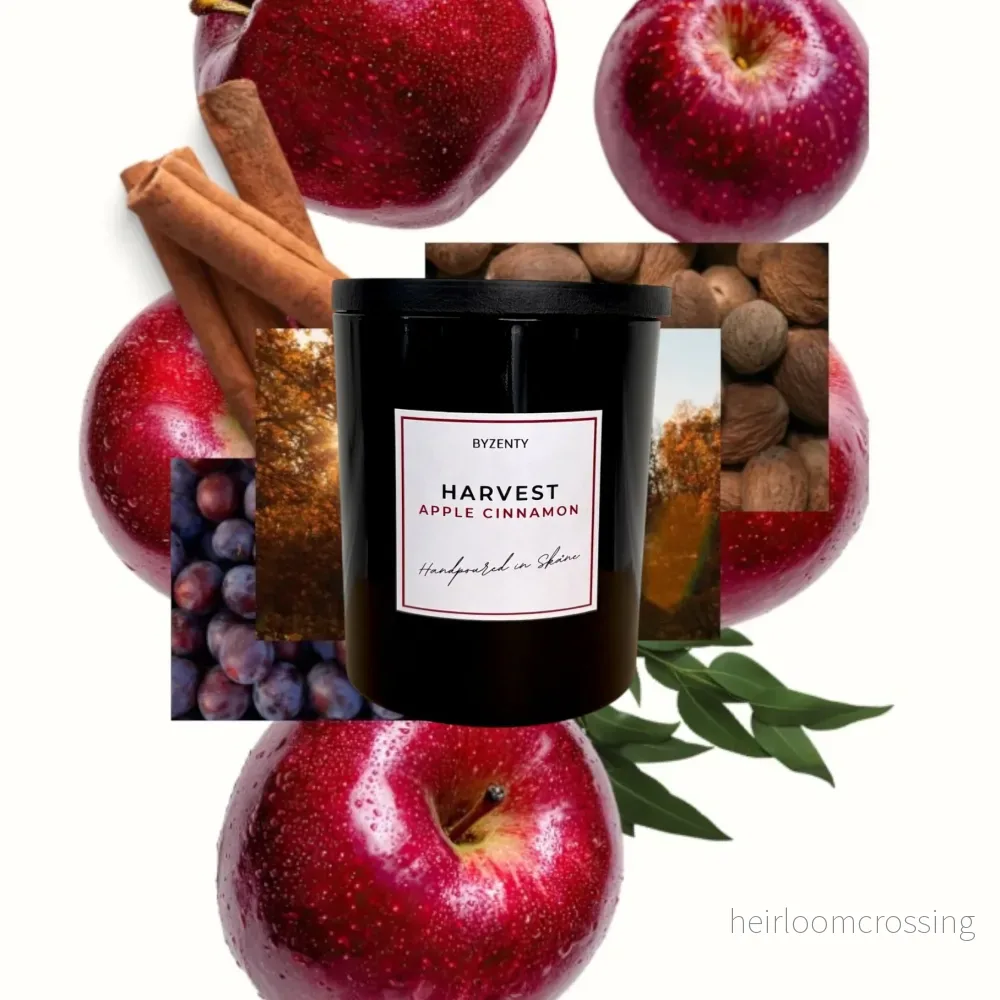 Harvest Apple Cinnamon Scented Candle