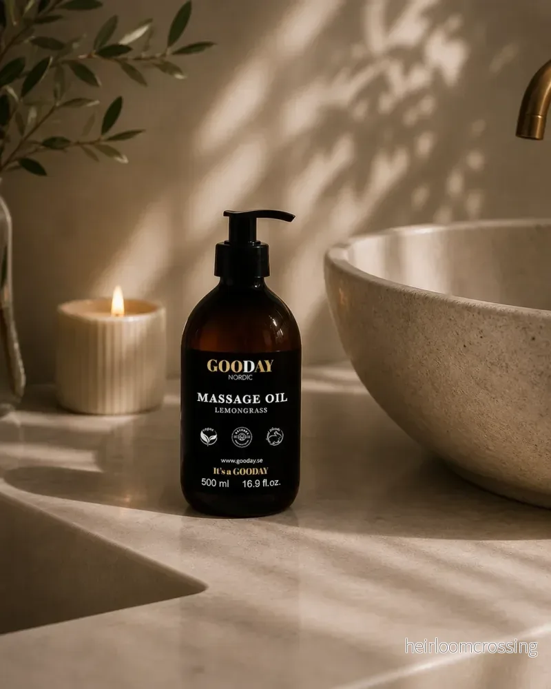 GOODAY Massageolja Citrongräs 500ml GOODAY Massageolja Citrongräs 500ml
