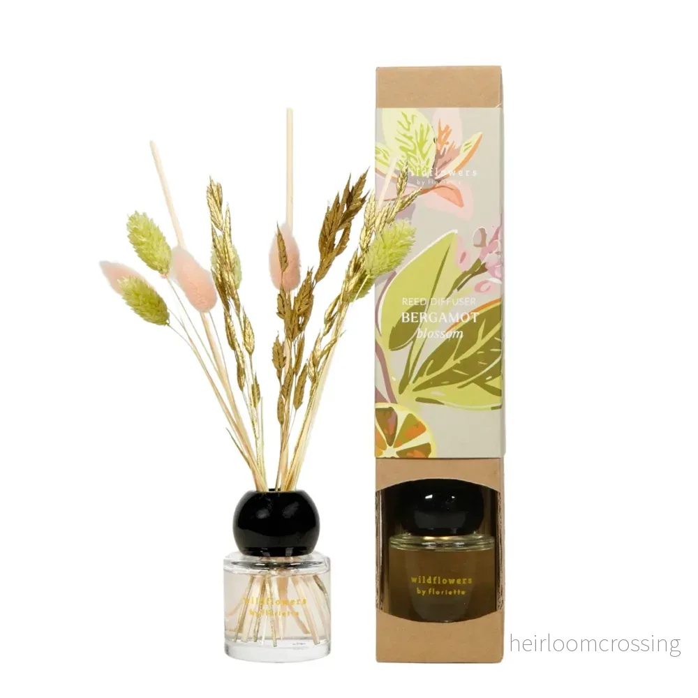 Doftspridare med torkade blommor 50 ml – Bergamottblomma - Bild 3