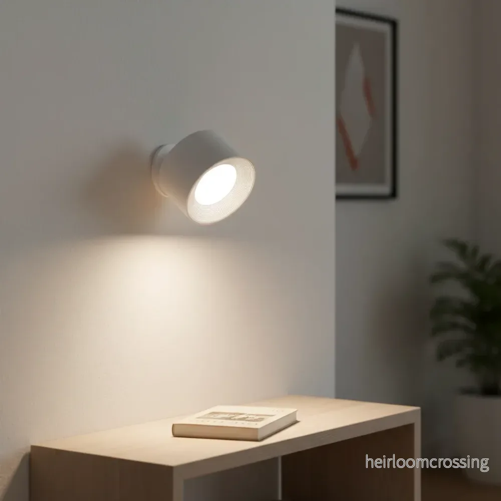 Trådlös Magnetisk Vägglampa – FlexiHalo Trådlös Magnetisk Vägglampa – FlexiHalo
