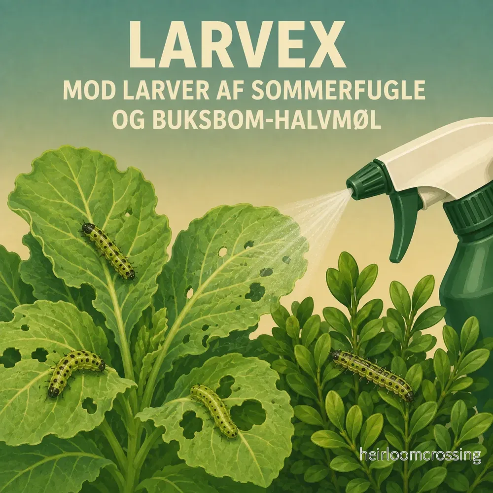 Larvex | mot larver av fjärilar och buxbomsmott Larvex | mot larver av fjärilar och buxbomsmott
