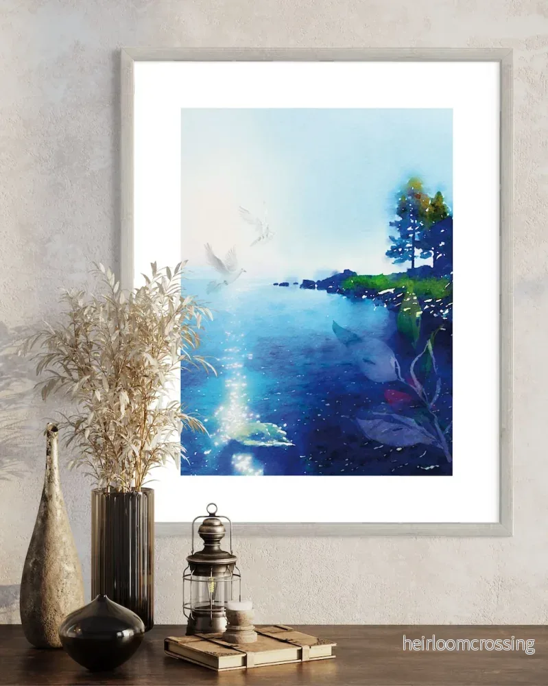 Närvarons tid – Giclée Fine Art Print Närvarons tid – Giclée Fine Art Print