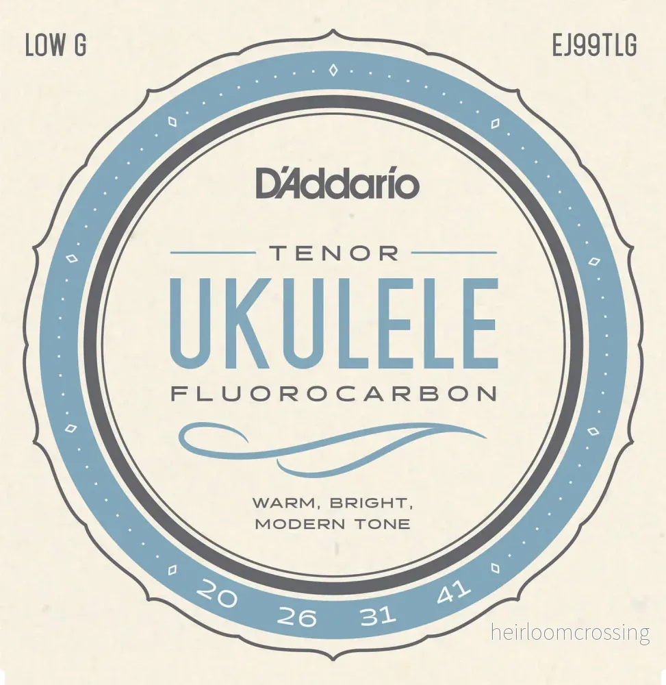 Fluorocarbon – Strängar till tenorukulele (Låg G)