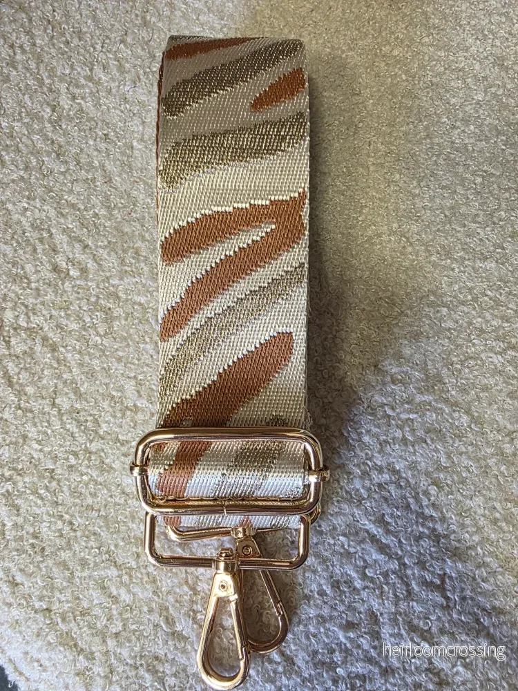 Väskrem Zebra: Beige/Guld/Brun - Bild 2