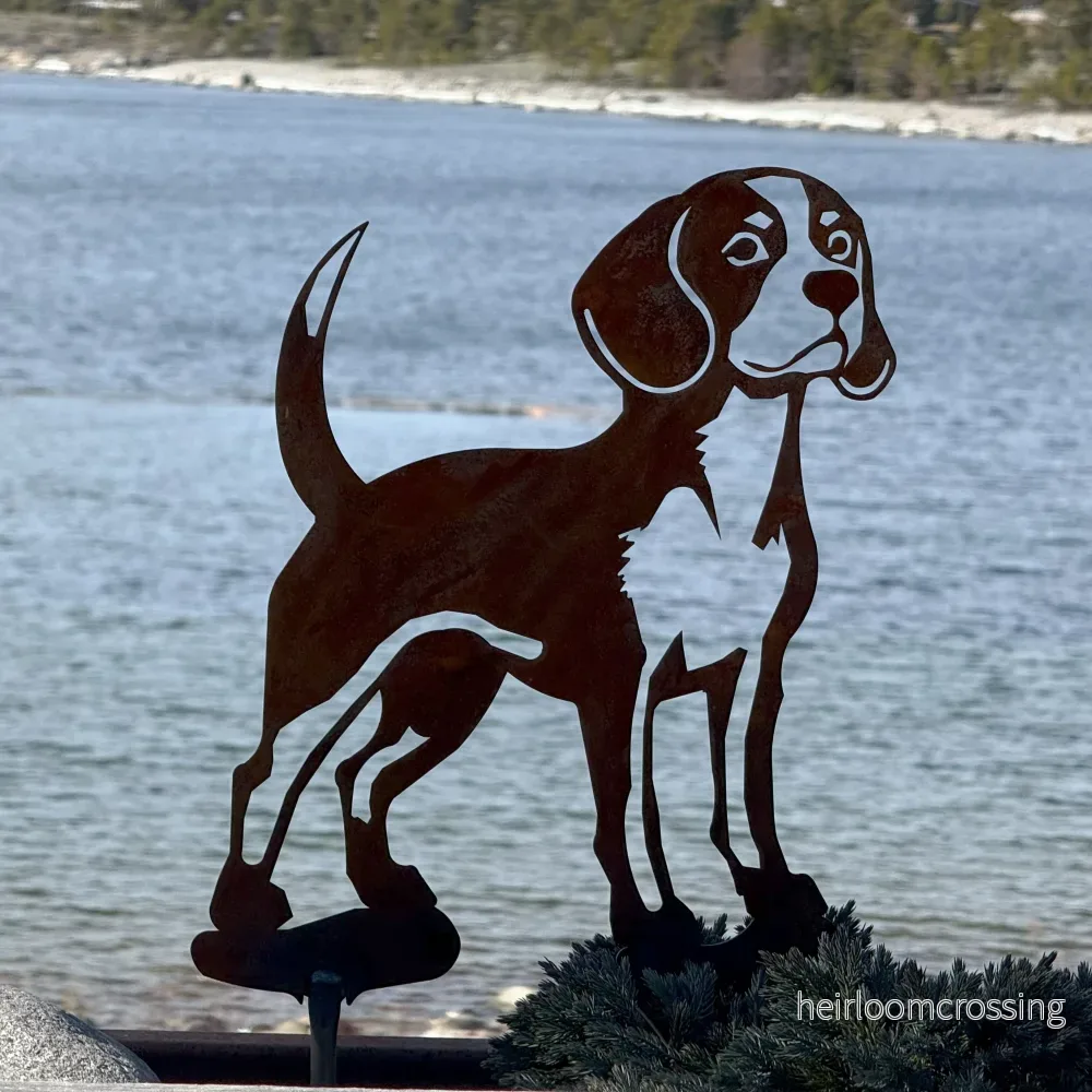 Pinnfigur Hunden Bruno