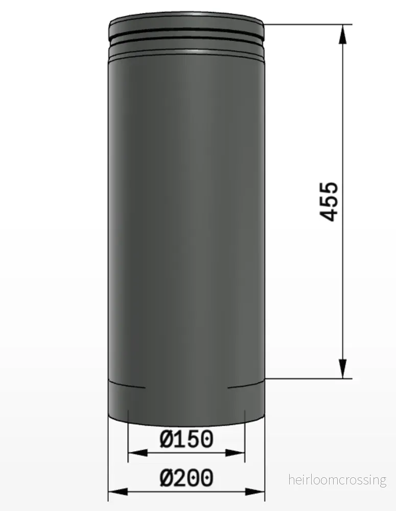 Skorsten Schiedel Raklängd PMS25/150 Skorsten Schiedel Raklängd PMS25/150