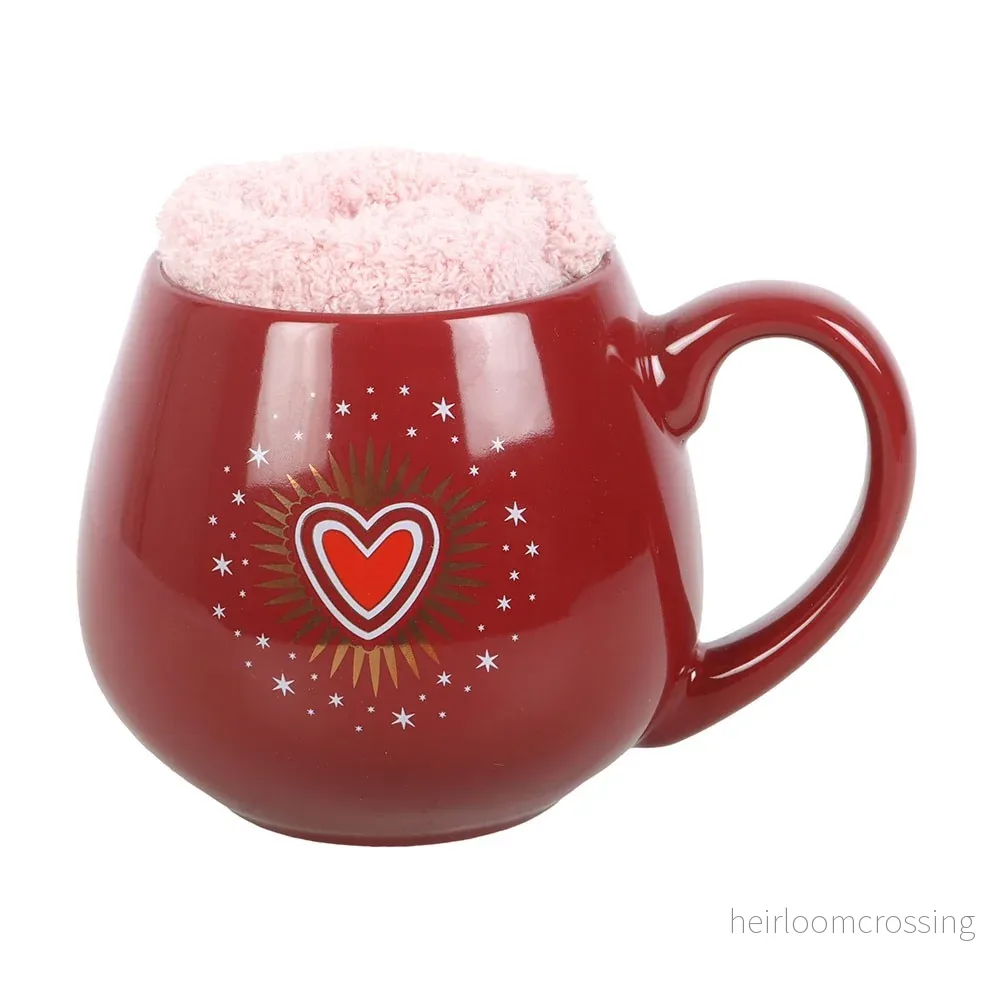 Sacred Heart Presentset – Mugg & Strumpor Sacred Heart Presentset – Mugg & Strumpor