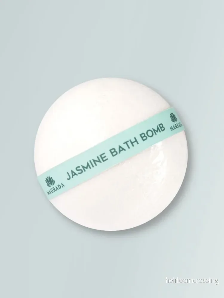 Lyxiga Jasmine Badbomber med Vitamin E - 4-pack - Bild 2