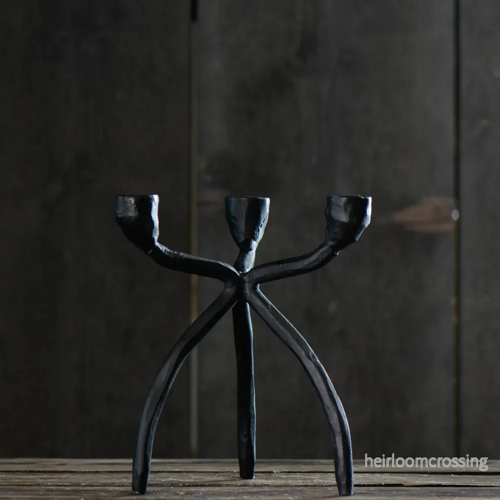 Trearmad ljusstake
