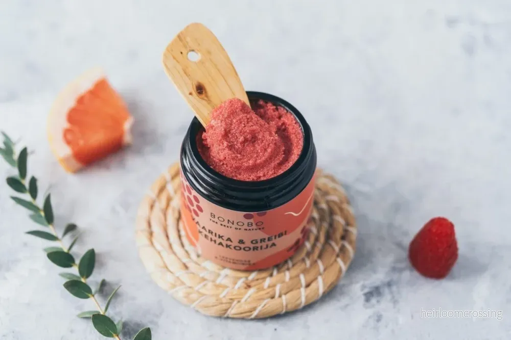 Sockerskrubb Hallon & Grapefrukt – Lugnar och Återfuktar – 120 ml - Bild 3