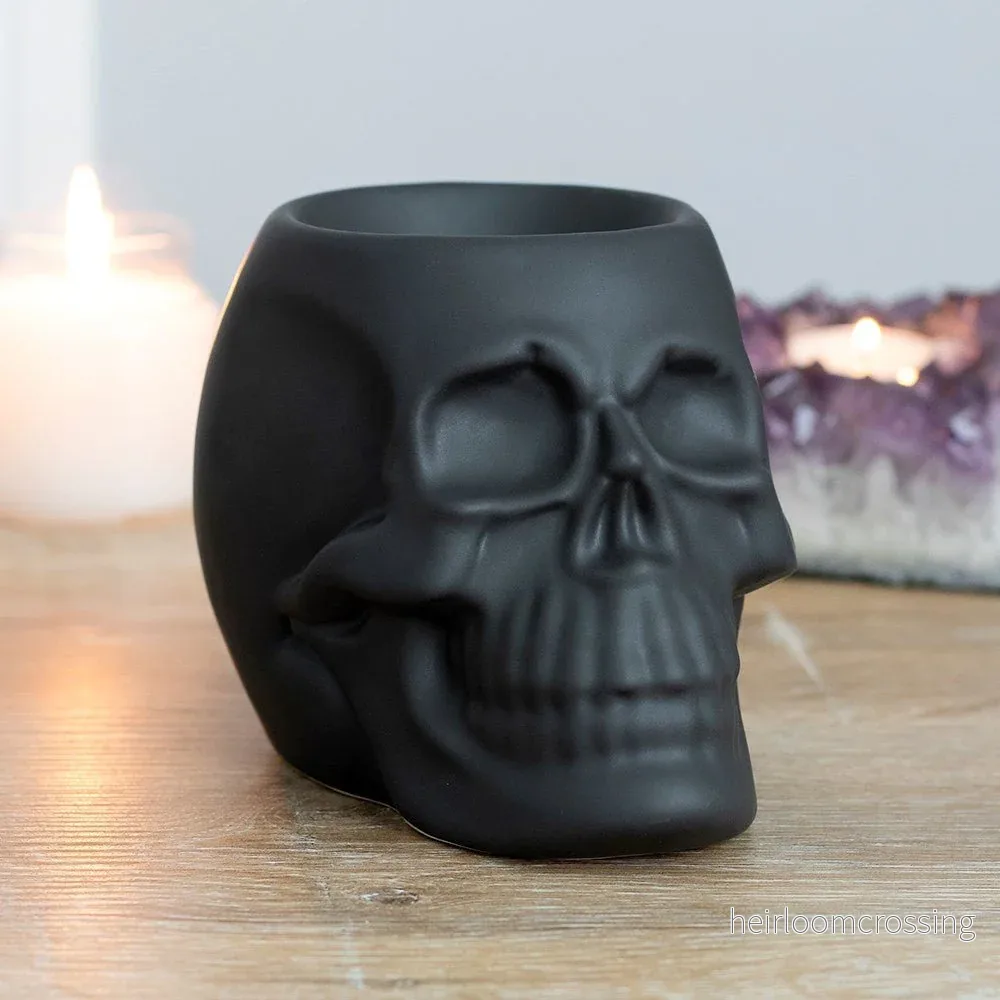 Black Skull Oil Burner Black Skull Oil Burner