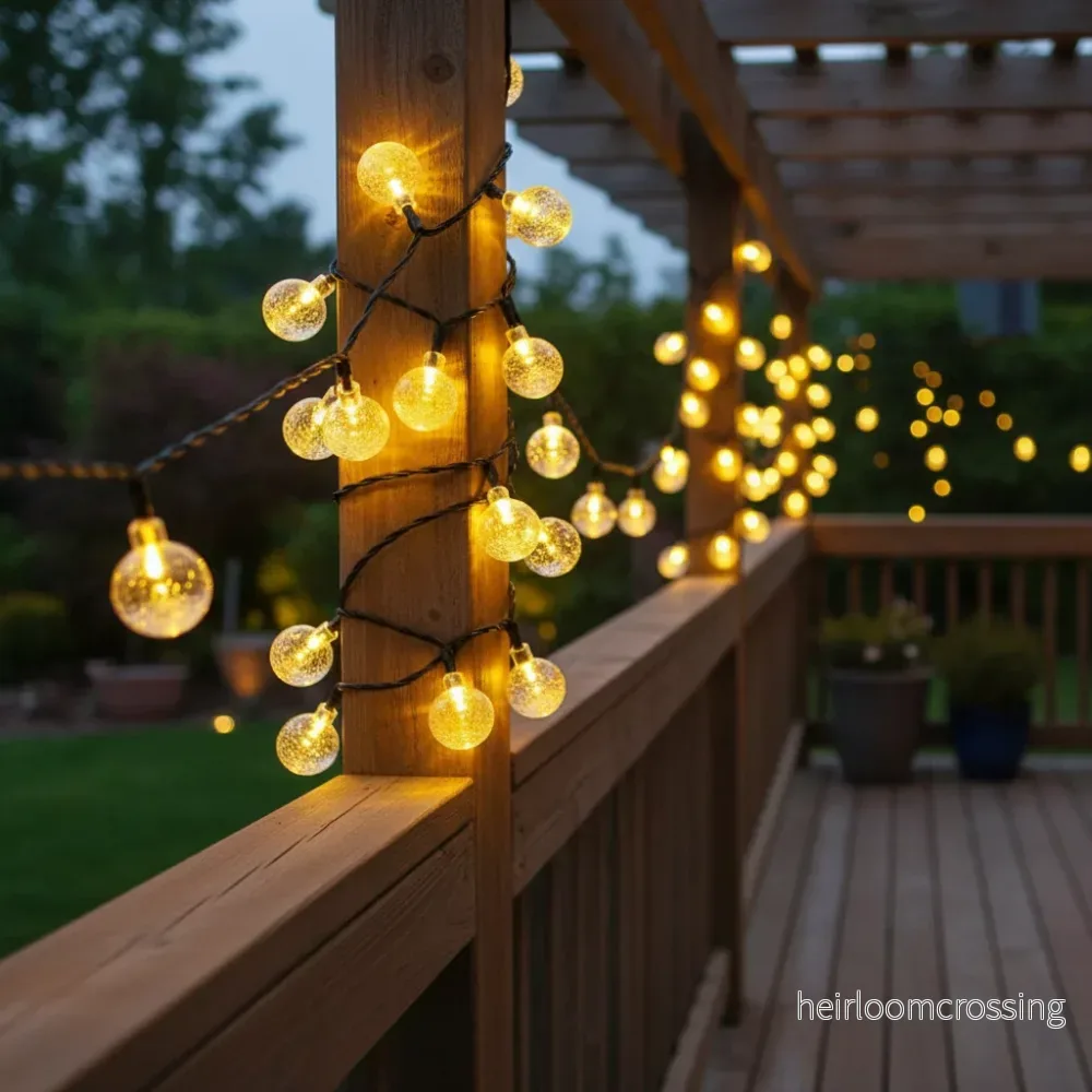 Solcellldriven LED-ljusslinga – FairyGlim Solcellldriven LED-ljusslinga – FairyGlim