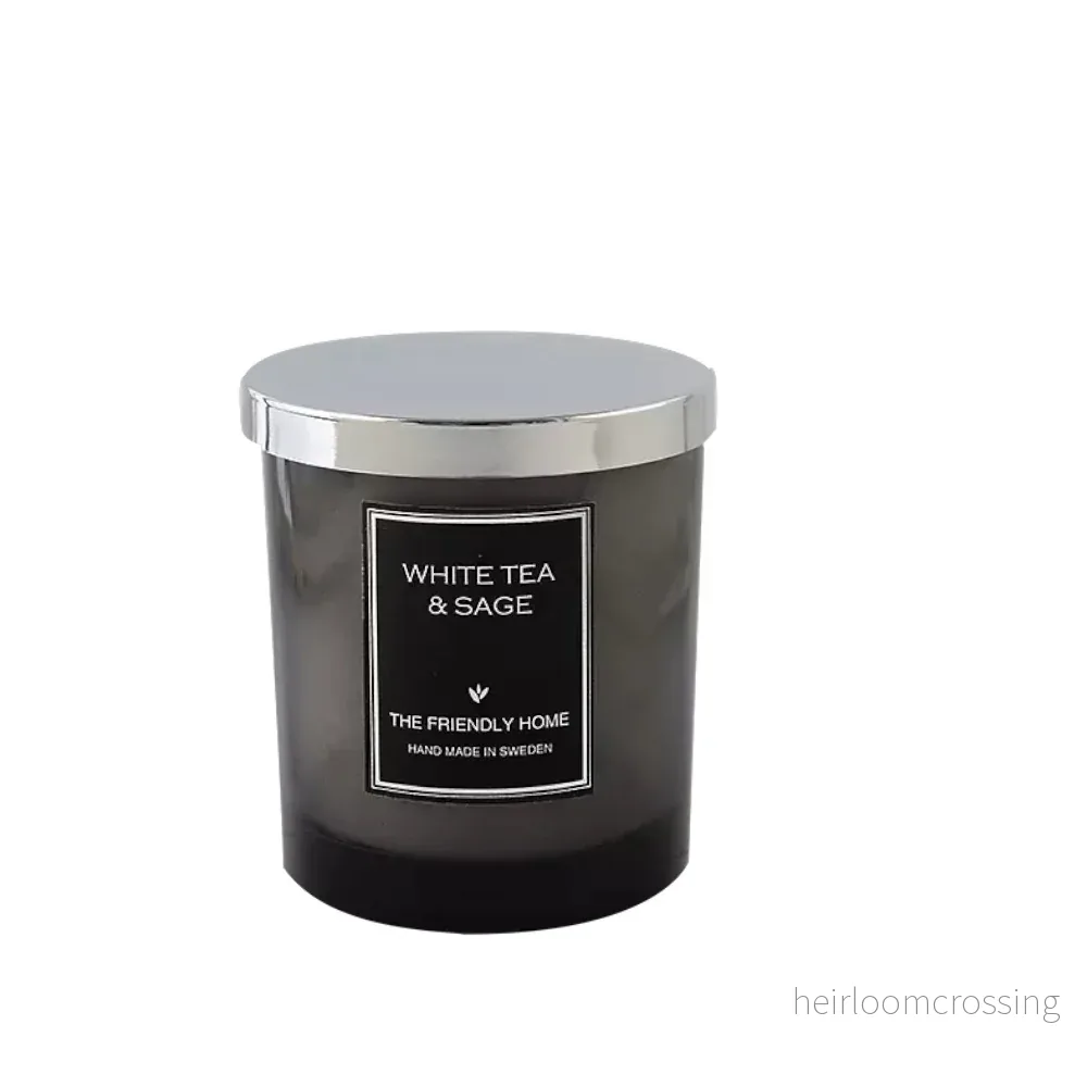 White Tea & Sage Doftljus 220 g White Tea & Sage Doftljus 220 g