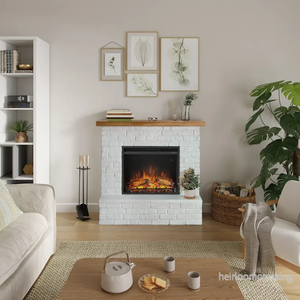 Elkamin TAGU Rolf Electric med Powerflame - Bild 3