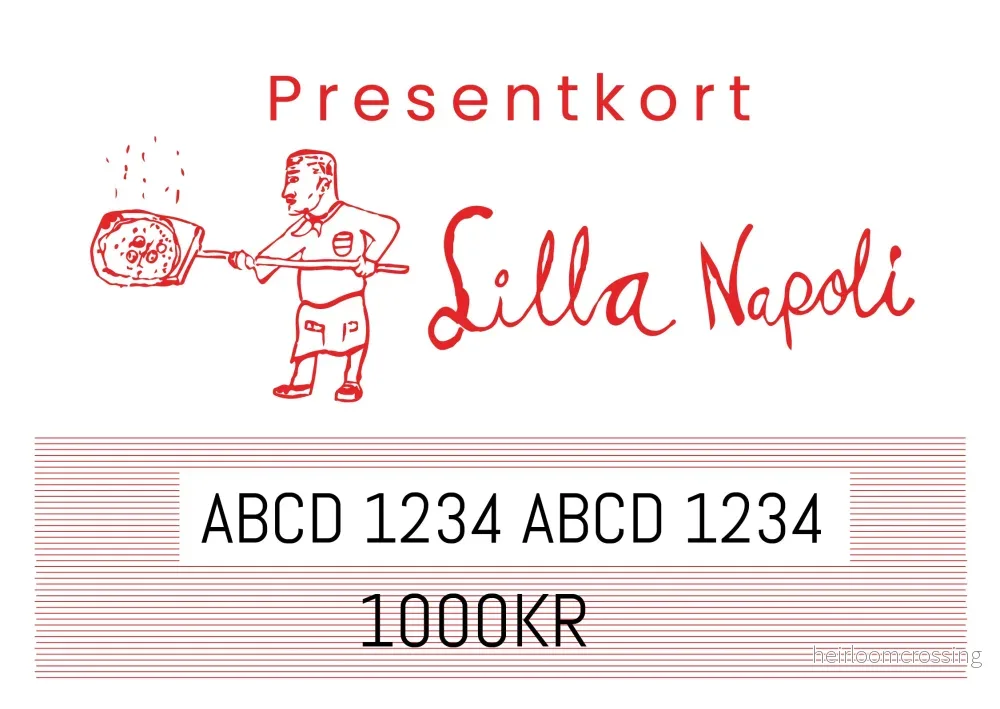 Presentkort till Lilla Napolis Webbshop - Bild 2