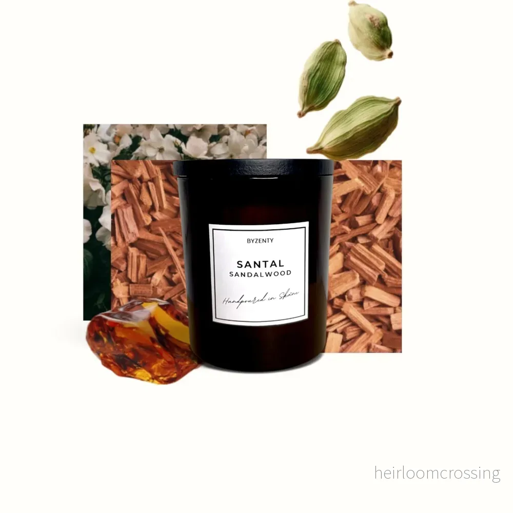 Santal Sandalwood Scented Candle Santal Sandalwood Scented Candle