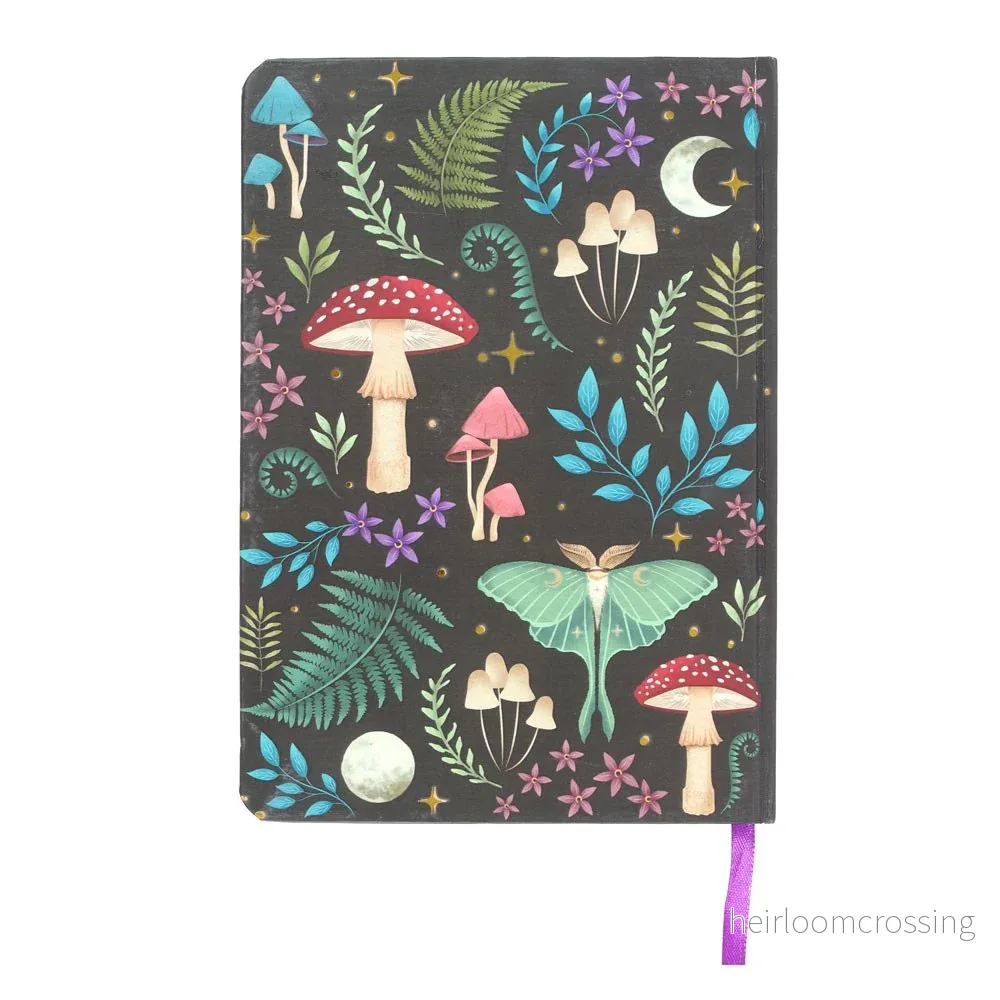 Dark Forest A5-anteckningsbok – 200 linjerade sidor - Bild 3