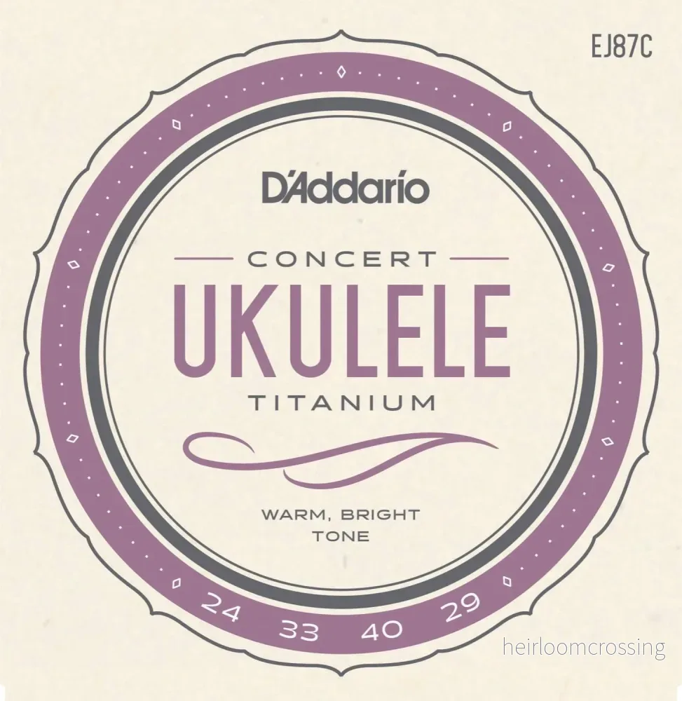 Titanium – Strängar till konsert-ukulele