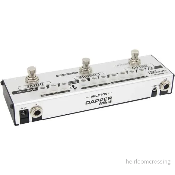 MES-1 Dapper Mini gitarr-multieffektpedalboard - Bild 3