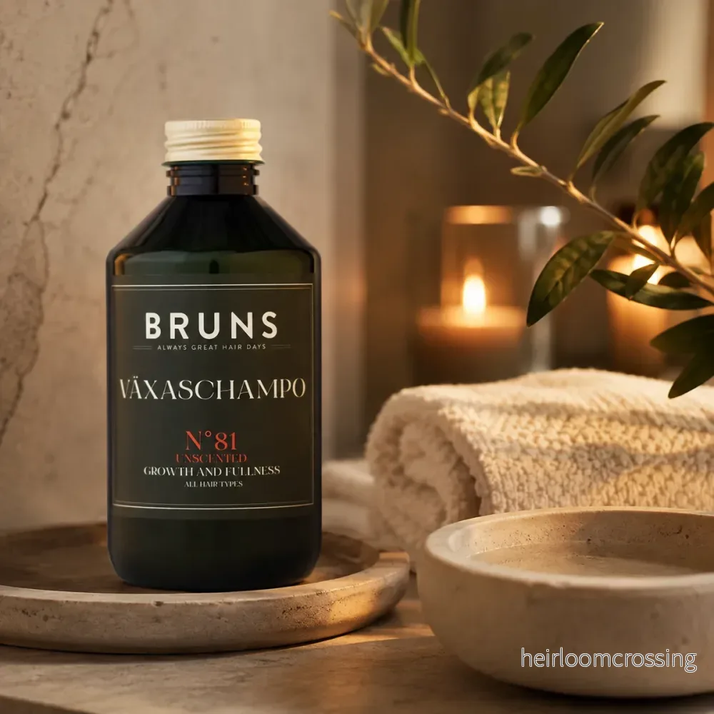 BRUNS VÄXASCHAMPO N81 – Unscented N80 300 ml
