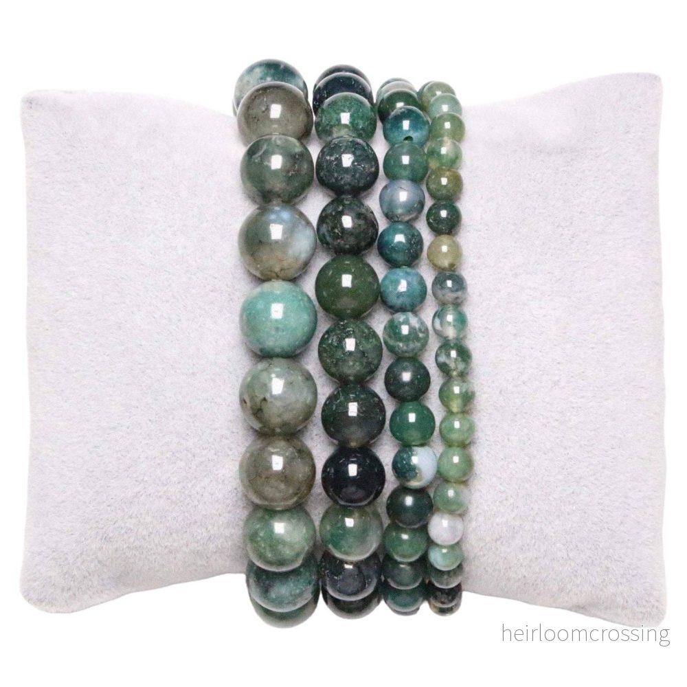 Moss Agate Armband - Bild 2