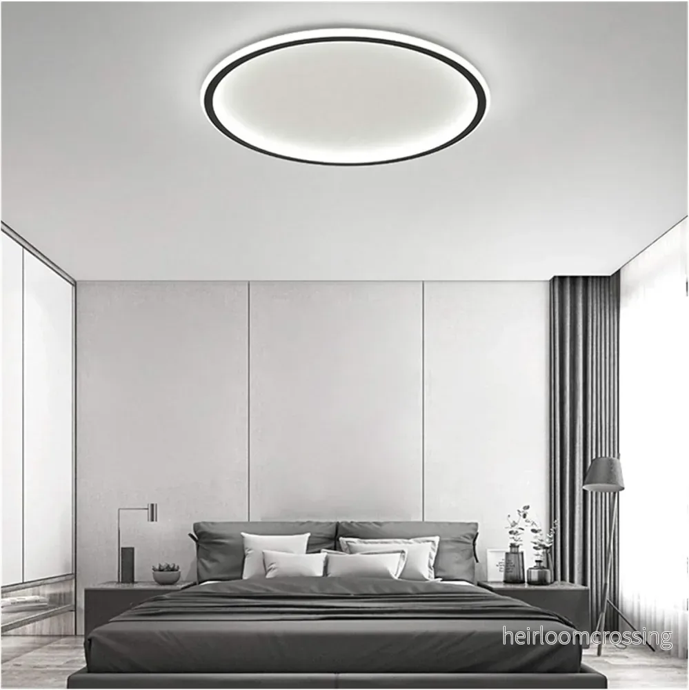 Taklampa LED disk – nordisk stilren design Taklampa LED disk – nordisk stilren design