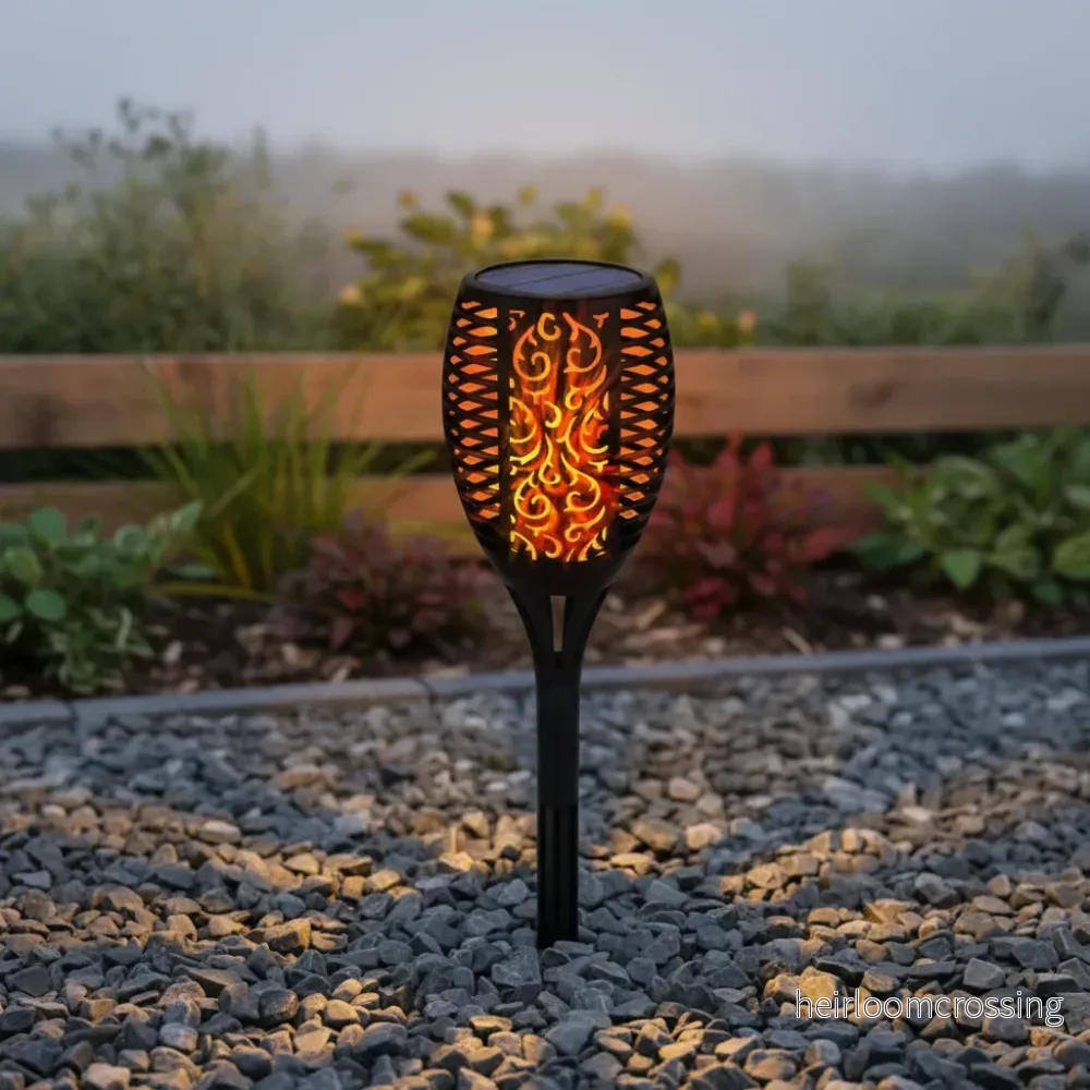 Dekorativ LED-fackla - SolarFlicker