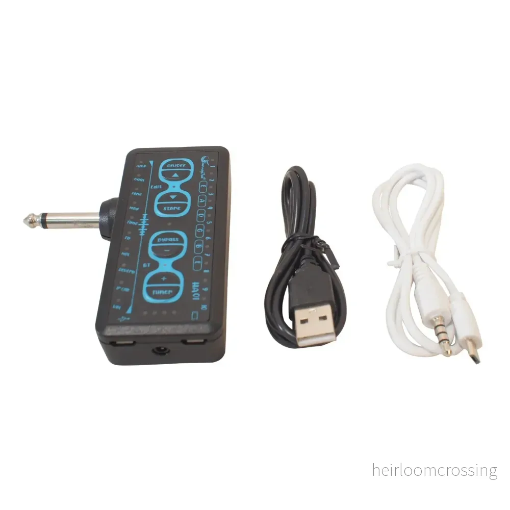 Journey Instruments HA01 – Kompakt hörlursförstärkare med Bluetooth och effekter Journey Instruments HA01 – Kompakt hörlursförstärkare med Bluetooth och effekter