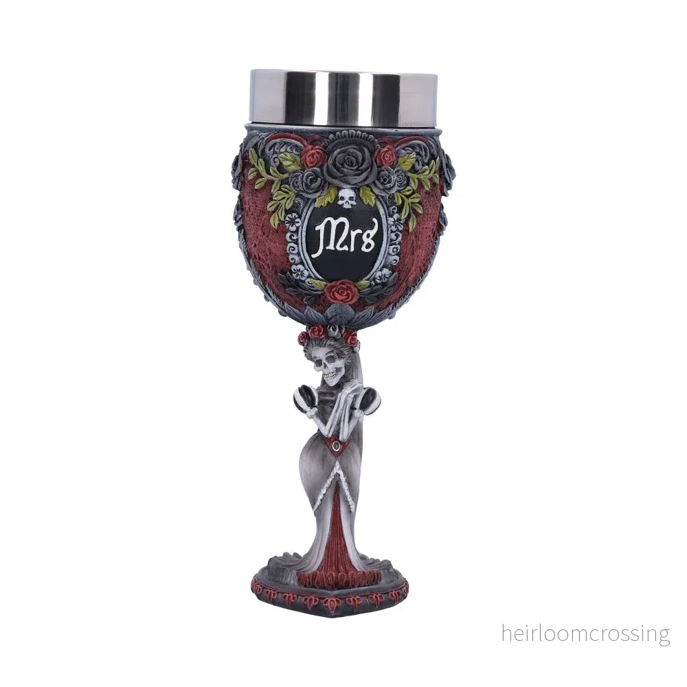Mrs. Goblet - Handmålad Resin-bägare 21cm - Bild 2