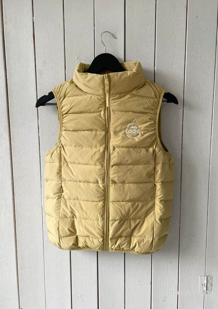 Team Vest, Gul dunväst för ryttare - Bild 3