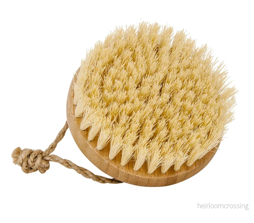 Massageborste bambu rund Massageborste bambu rund