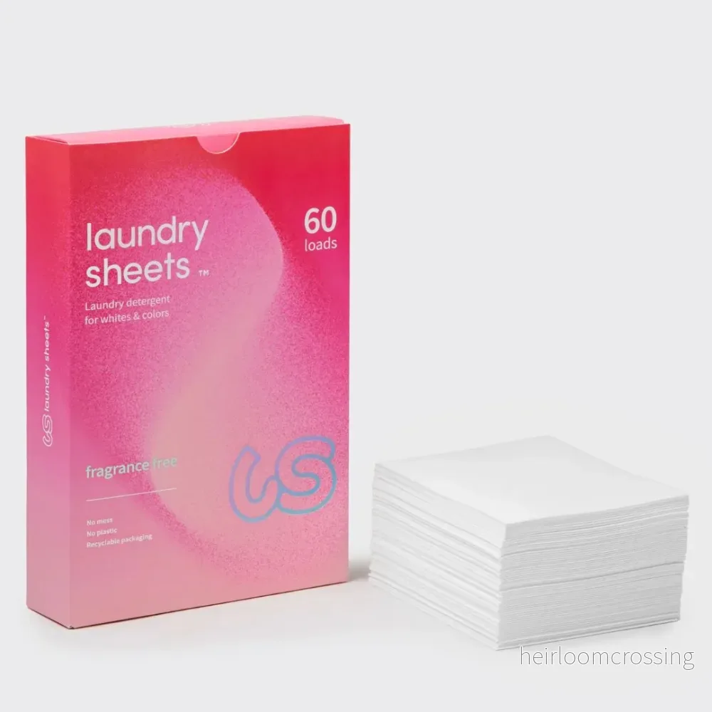 Laundry Sheets Växtbaserat tvättmedel