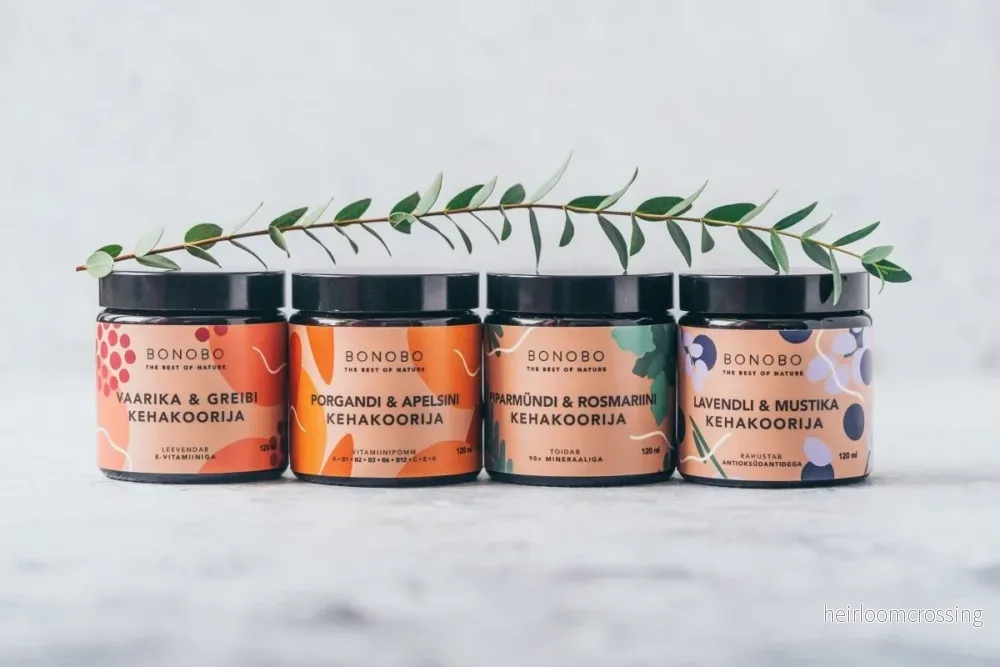Kroppsskrubb Blåbär Lavendel – 120 ml - Bild 2