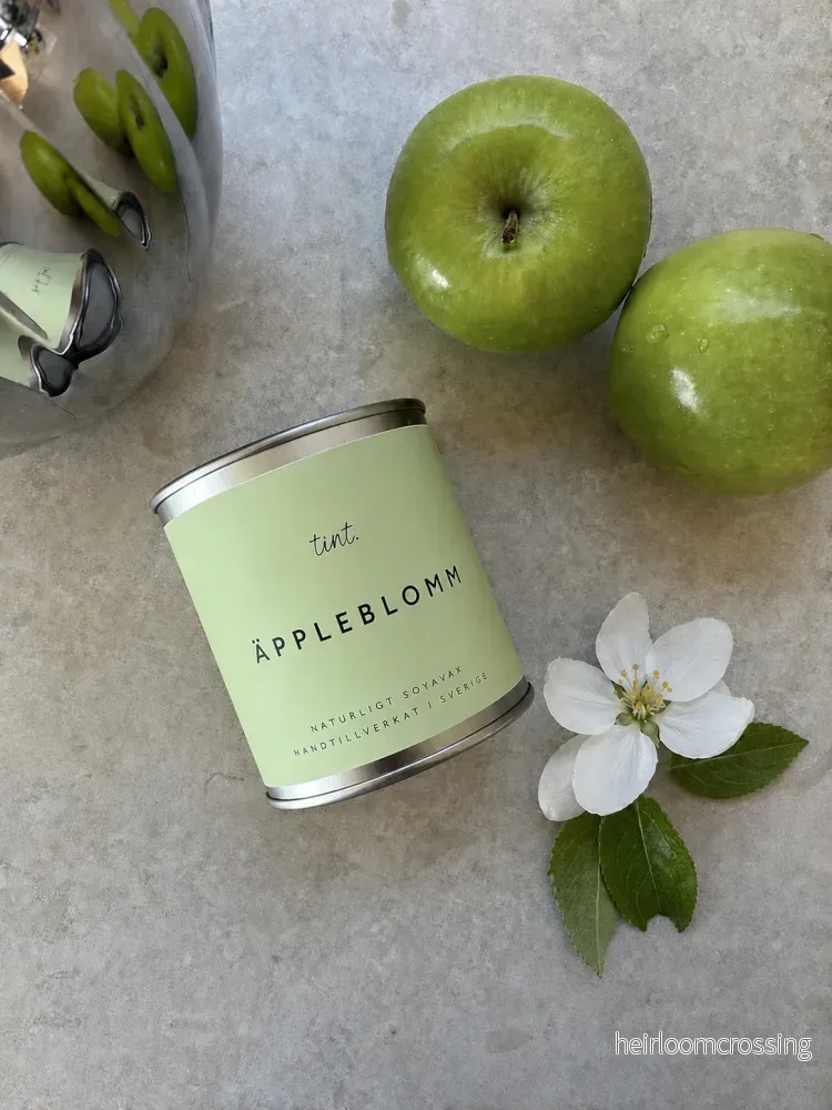 Äppleblomm – Handgjort doftljus från soyavax | Studio Tint